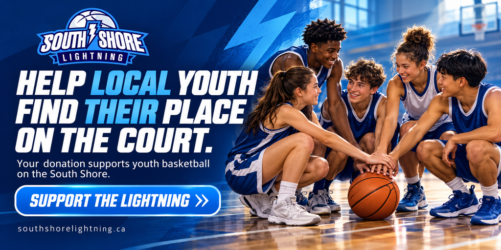 Support South Shore Lightning youth basketball. Help local youth find their place on the court.